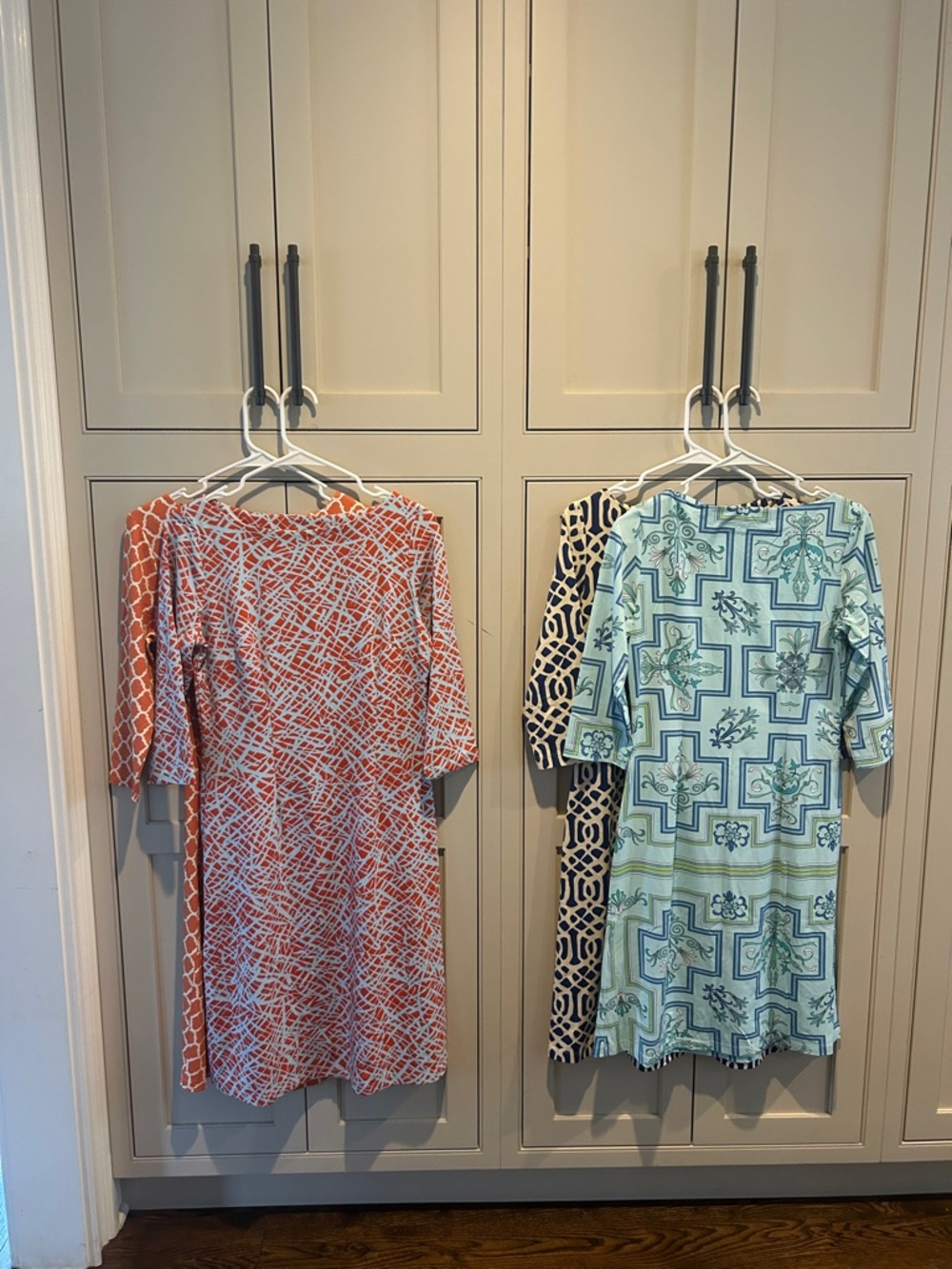 J.Mclaughlin Boat Neck Quarter sleeve dresses lot of 8